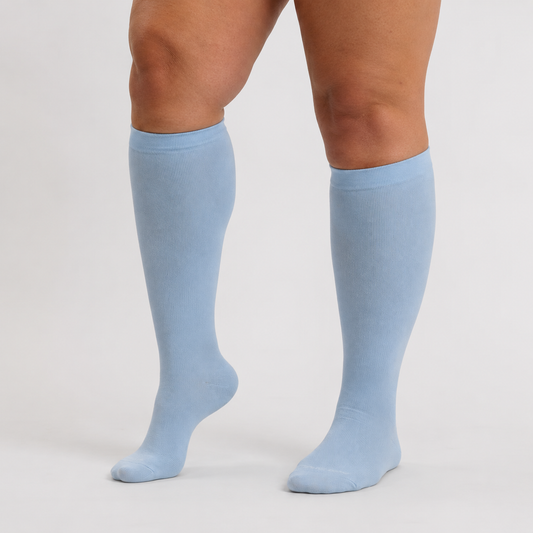 Bas de Compression collection pastel 15-20 mmHg — Jambes Lourdes & Lipœdème
